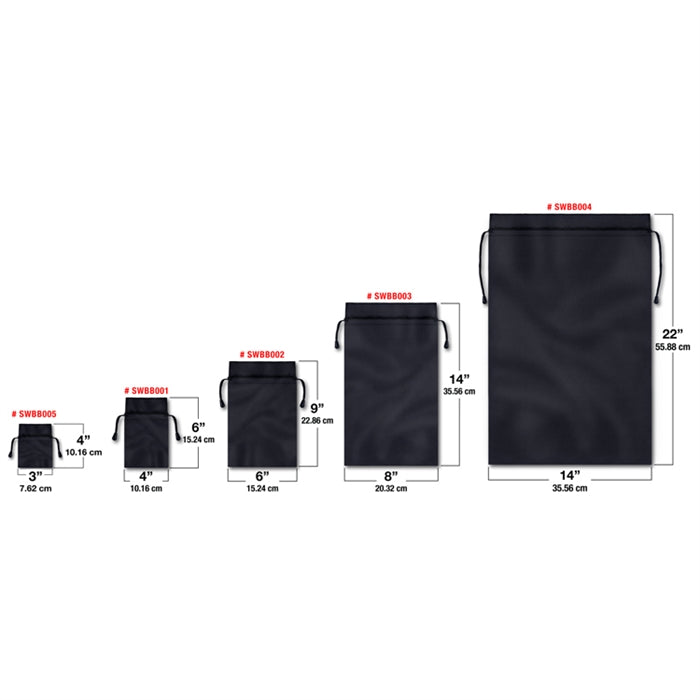 Pochette de rangement en satin - Les Douces Folies de Nickie