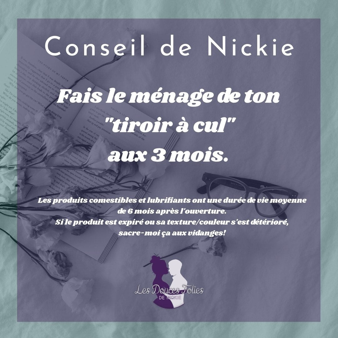 Ménage de printemps : As-tu pensé à ton tiroir à cul?