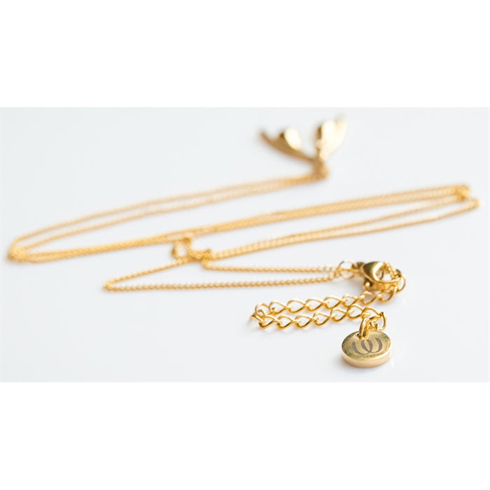 Collier  clitoris doré