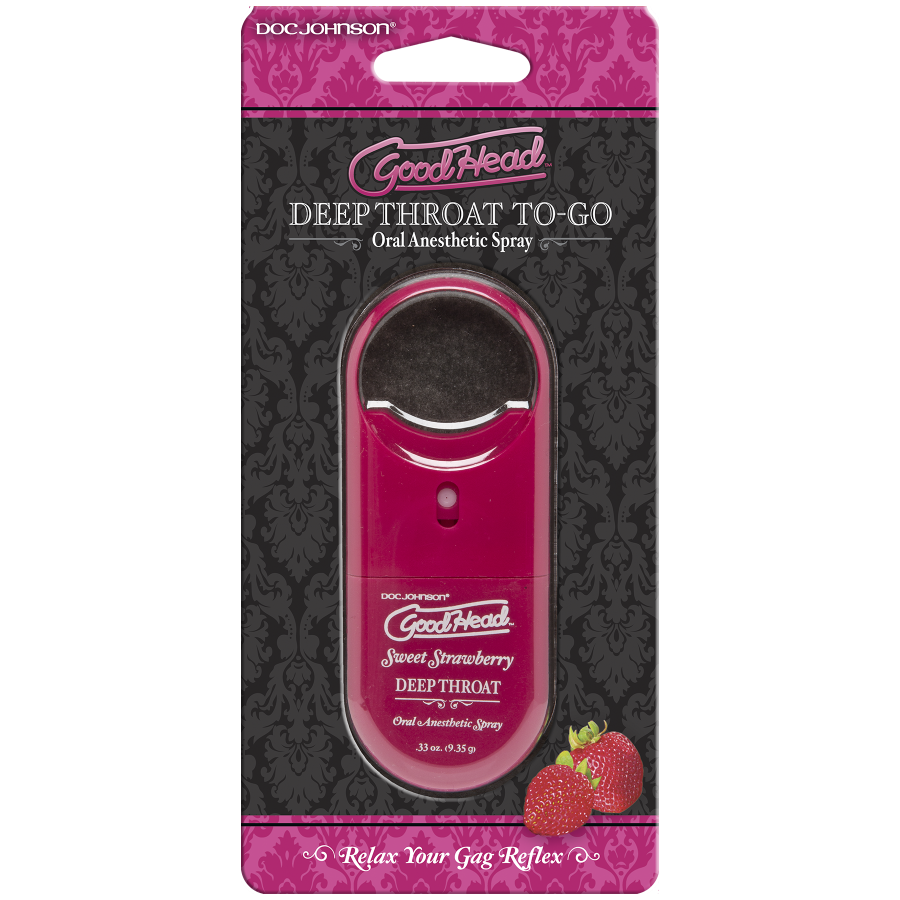 Vaporisateur anesthésiant pour la gorge (deep troath)