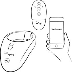 Anneau d'érection portable à télécommande Bond par We-Vibe