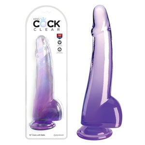 Dildo translucide coloré