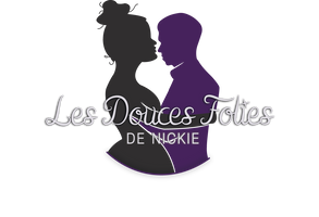 Logo des Douces Folies de Nickie, entreprise qui permet aux parents de demeurer un couple au travers du quotidien de la parentalité