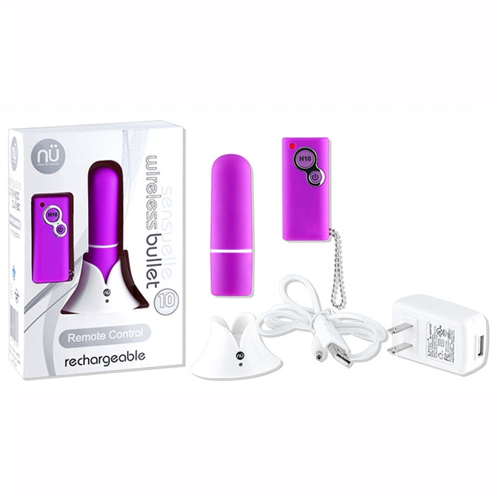 Coco de luxe Sensuelle Wireless Bullet Rechargeable - Les Douces Folies de Nickie