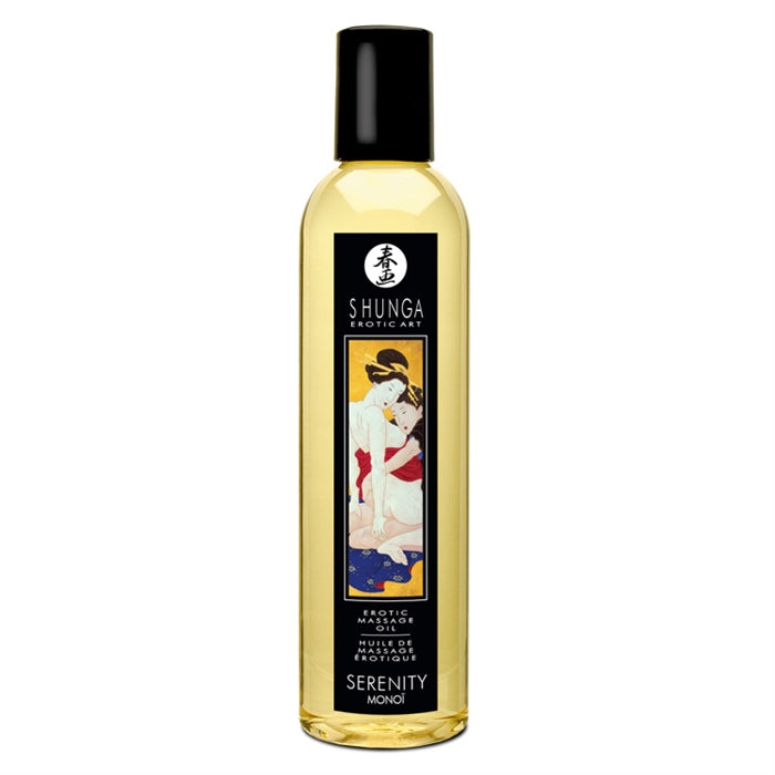 Huile à massages Shunga - Les Douces Folies de Nickie