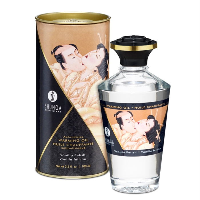 Lotion chauffante et comestible Shunga