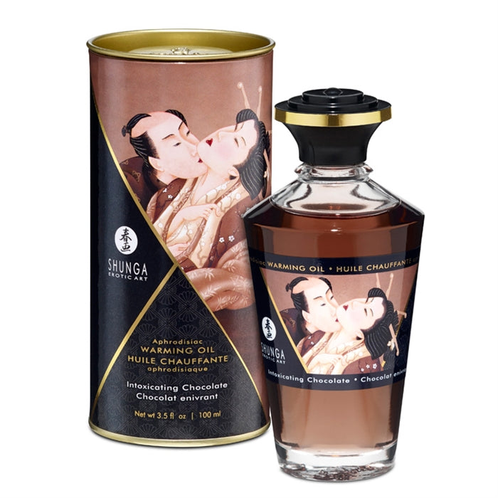 Lotion chauffante et comestible Shunga