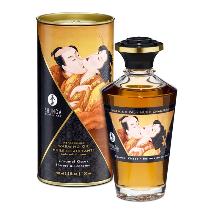 Lotion chauffante et comestible Shunga