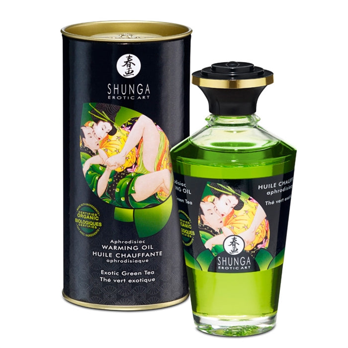 Lotion chauffante et comestible Shunga