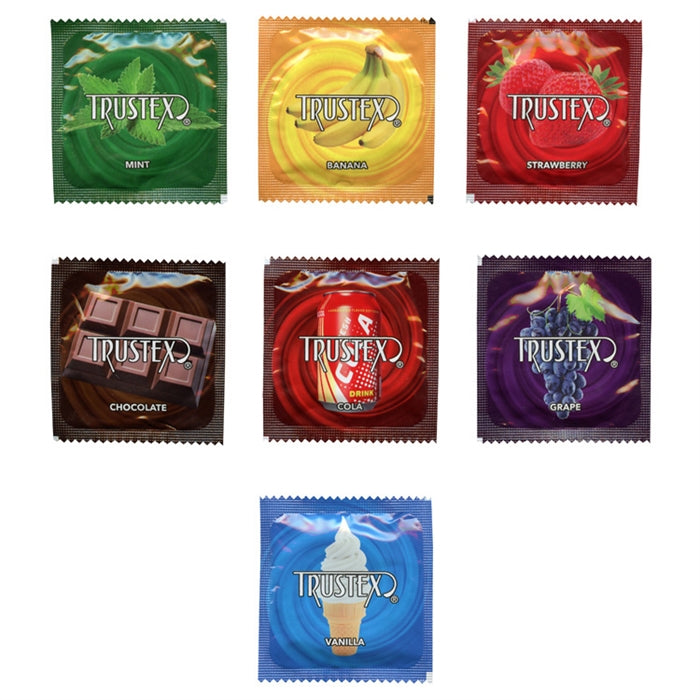 Condoms à saveur