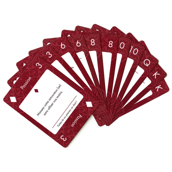 Jeu de cartes ''52 nuances d'or''