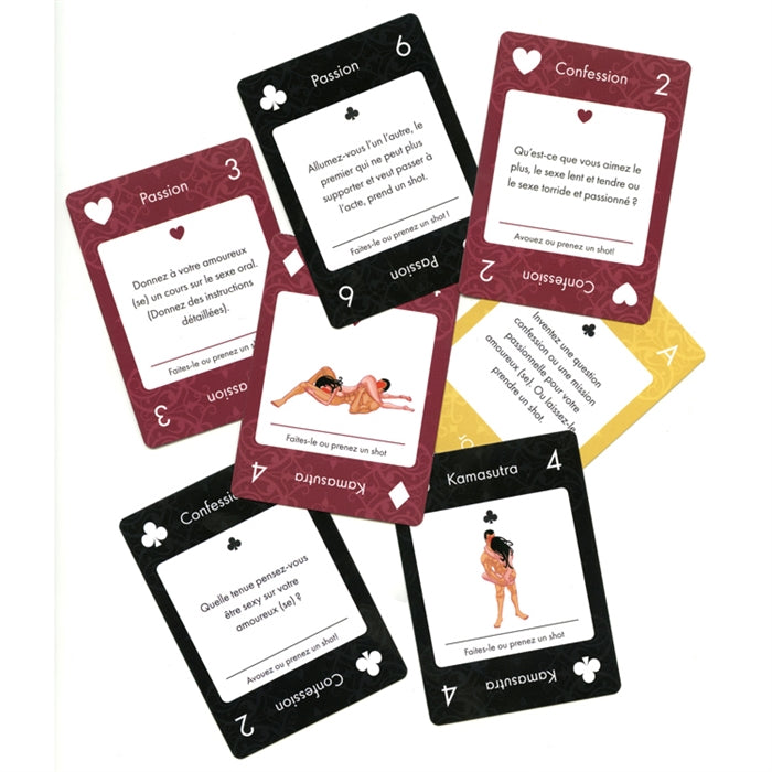 Jeu de cartes ''52 nuances d'or''