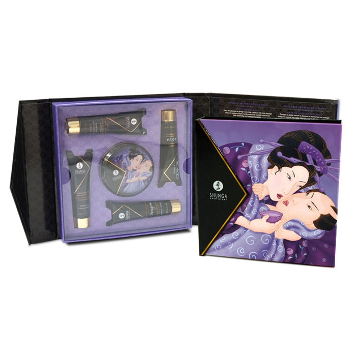 Coffret ''Secret de Geisha'' fruits exotiques de Shunga
